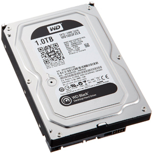 Western Digital Black 1TB 7200rpm 64MB